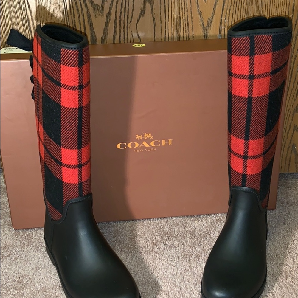 Coach boot size 10